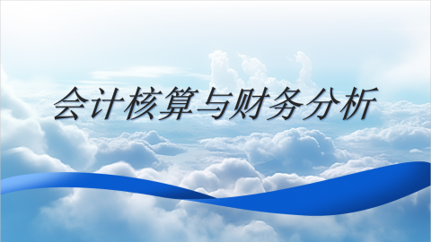 会计核算与财务分析 