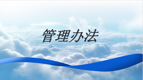 管理办法 